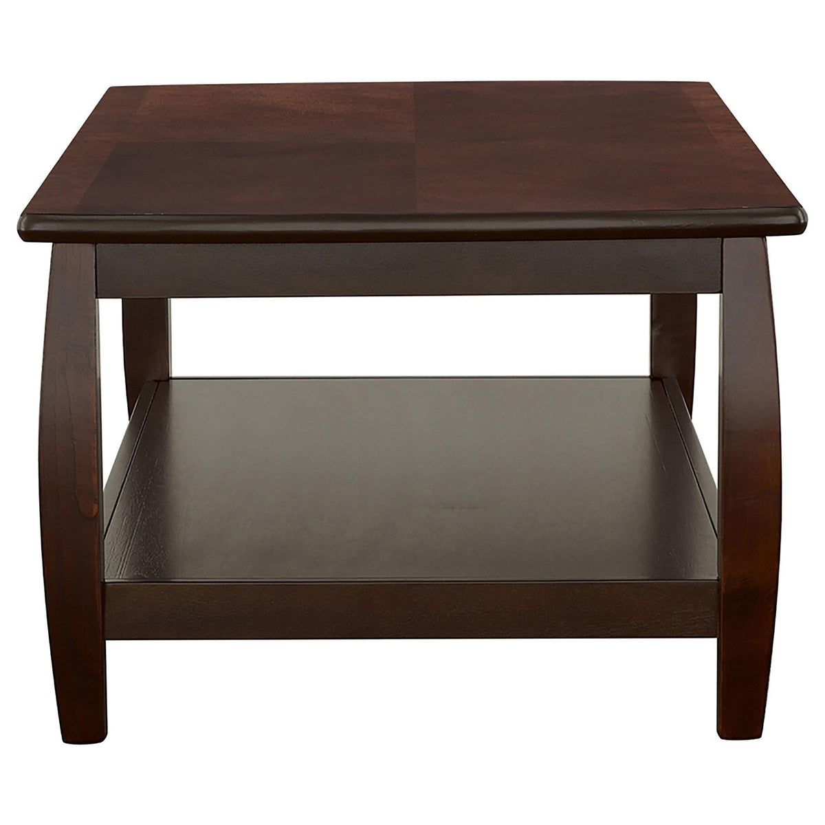Juego de mesa de centro rectangular de madera Dixon de 3 piezas, color espresso