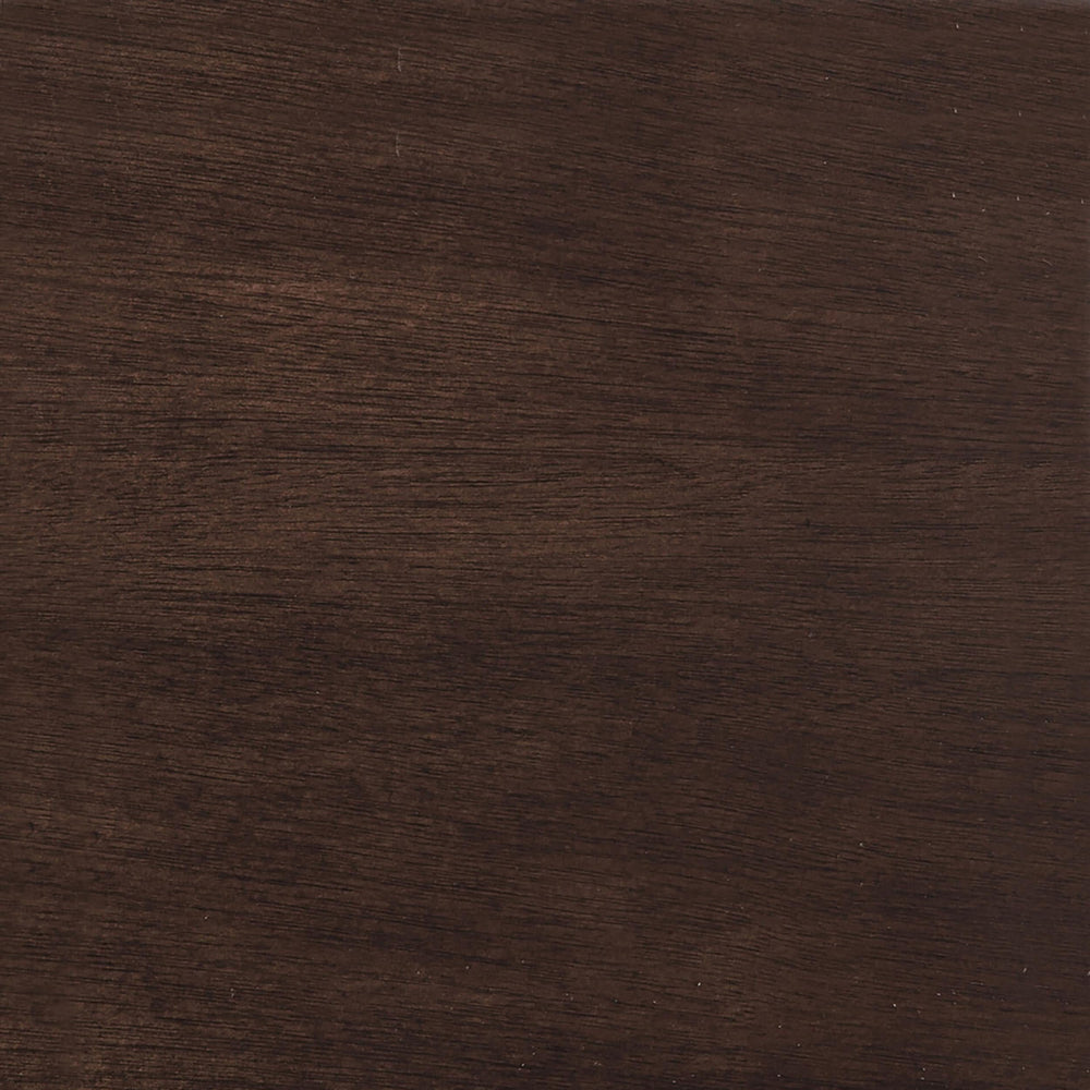 Mesa de centro rectangular de madera Dixon de 1 estante color espresso
