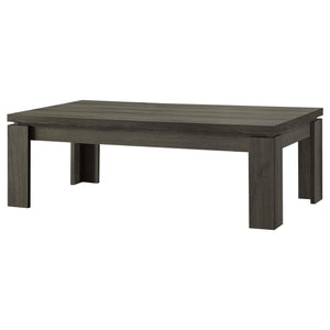 Juego de mesa de centro rectangular Cain de 3 piezas, gris desgastado 