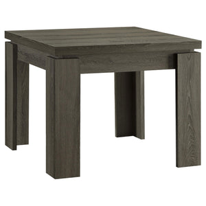 Juego de mesa de centro rectangular Cain de 3 piezas, gris desgastado 
