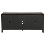 Consola para TV Concord de 2 puertas y 60 pulgadas en color Java envejecido