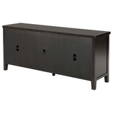 Consola para TV Concord de 2 puertas y 60 pulgadas en color Java envejecido