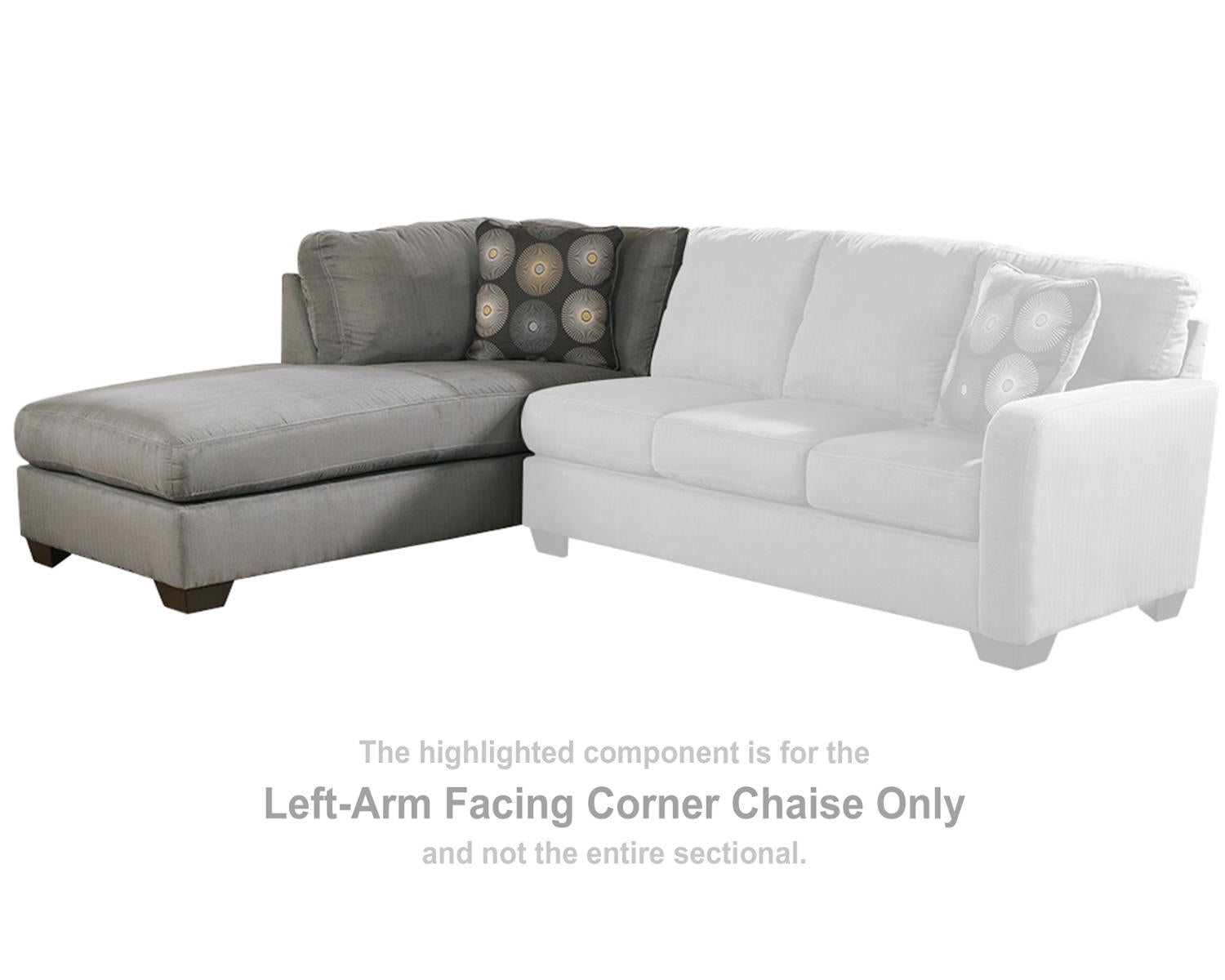 Zella Left-Arm Facing Corner Chaise