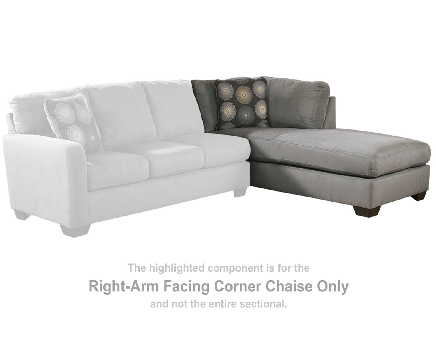 Zella Right-Arm Facing Corner Chaise