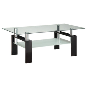 Dyer 3-piece Rectangular Coffee and End Table Set Black