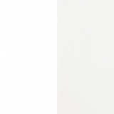 Juego de mesa de centro y taburetes Buckley de 3 piezas, blanco de alto brillo