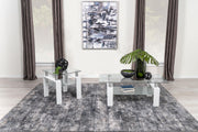 Dyer 2-piece Rectangular Coffee and End Table Set White