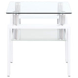 Dyer 3-piece Rectangular Coffee and End Table Set White