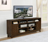 Consola de TV rectangular Asher de 2 puertas Rustic Mindy