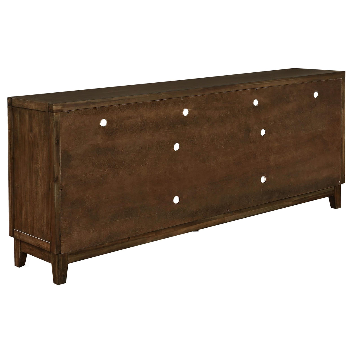 Consola de TV rectangular Asher de 2 puertas Rustic Mindy