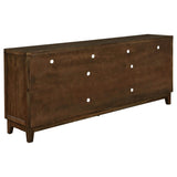 Consola de TV rectangular Asher de 2 puertas Rustic Mindy