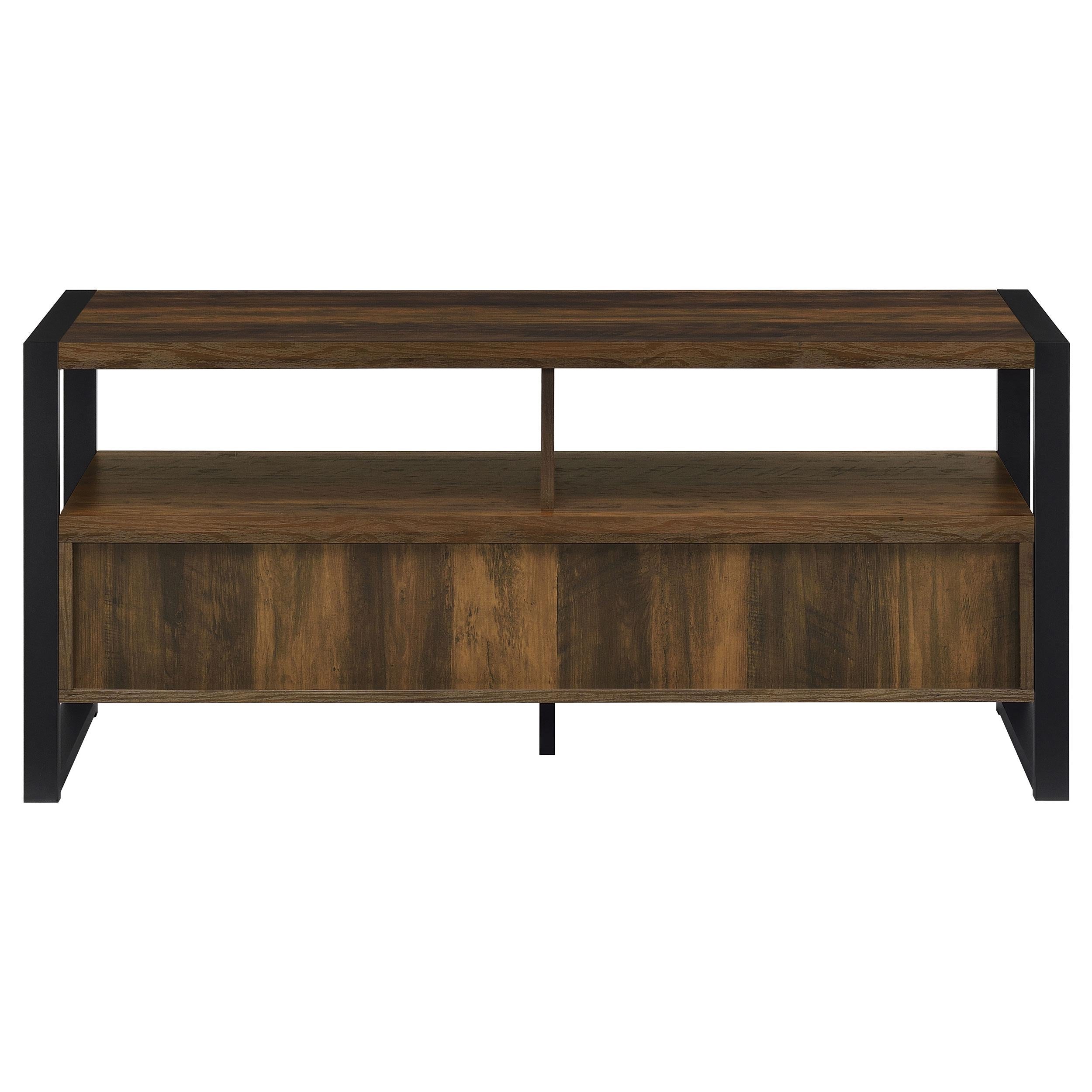 James 2-drawer Engineered Wood 48-inch TV Stand Dark Pine