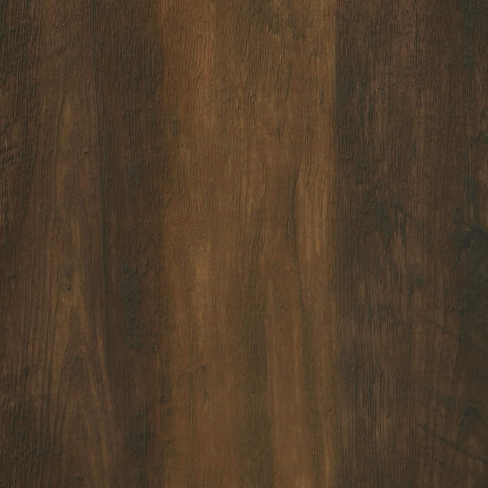 Mueble para TV James de 48 pulgadas, de madera de ingeniería con dos cajones, color pino oscuro