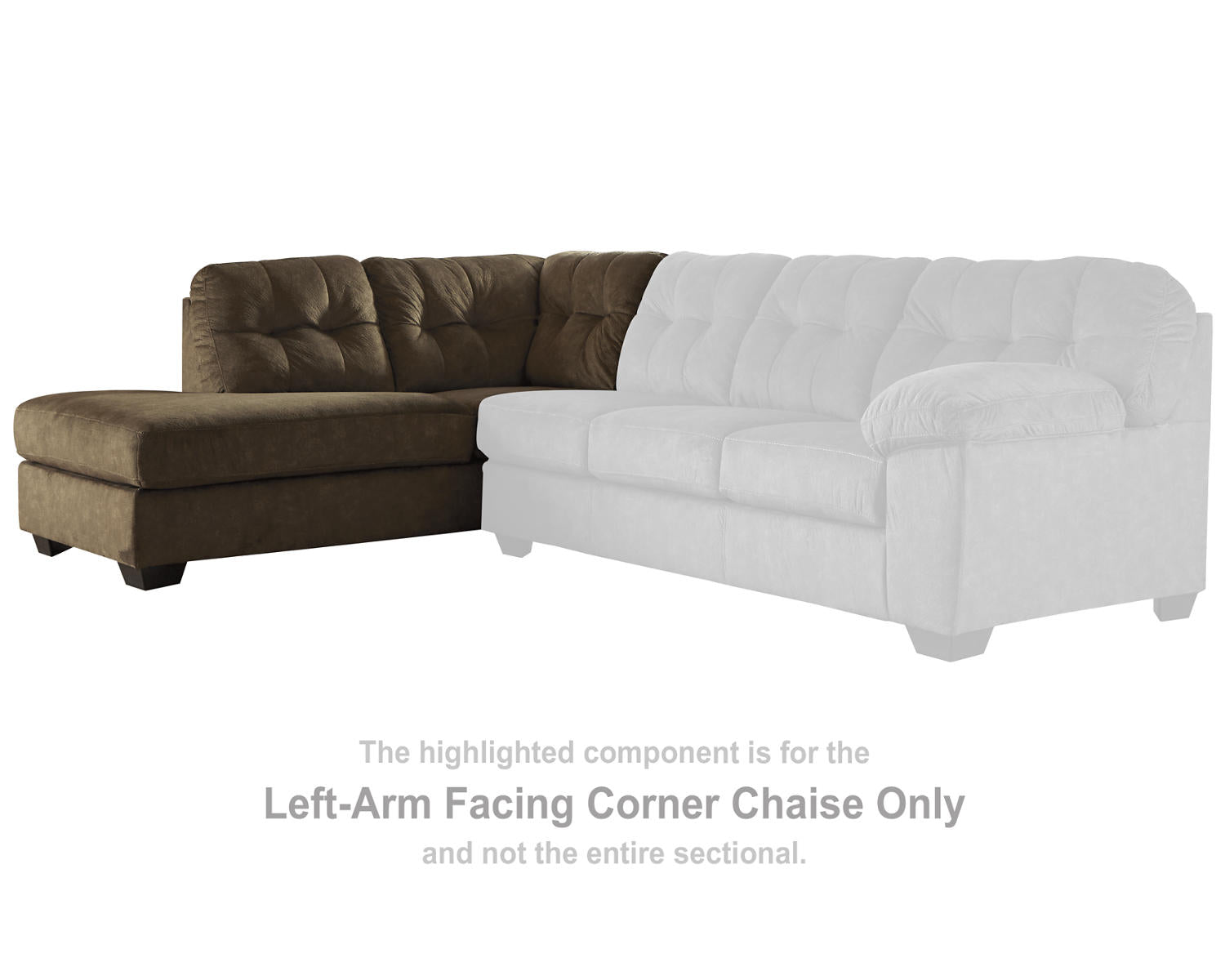 Accrington Left-Arm Facing Corner Chaise