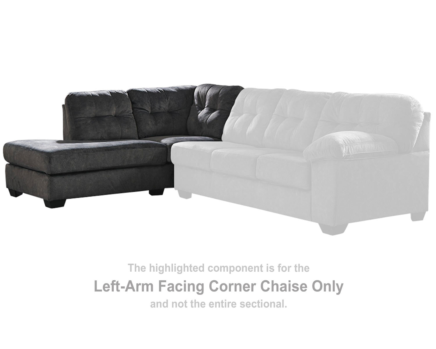 Accrington Left-Arm Facing Corner Chaise