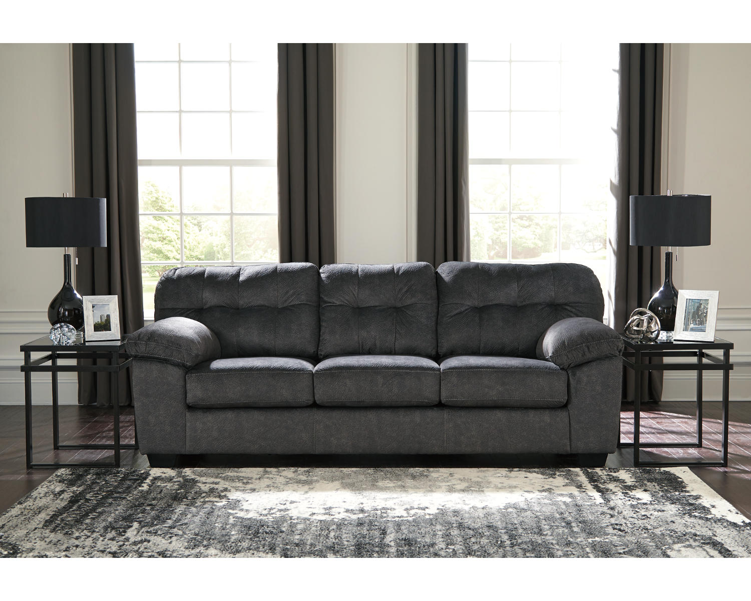 Accrington Sofa and Loveseat with Recliner