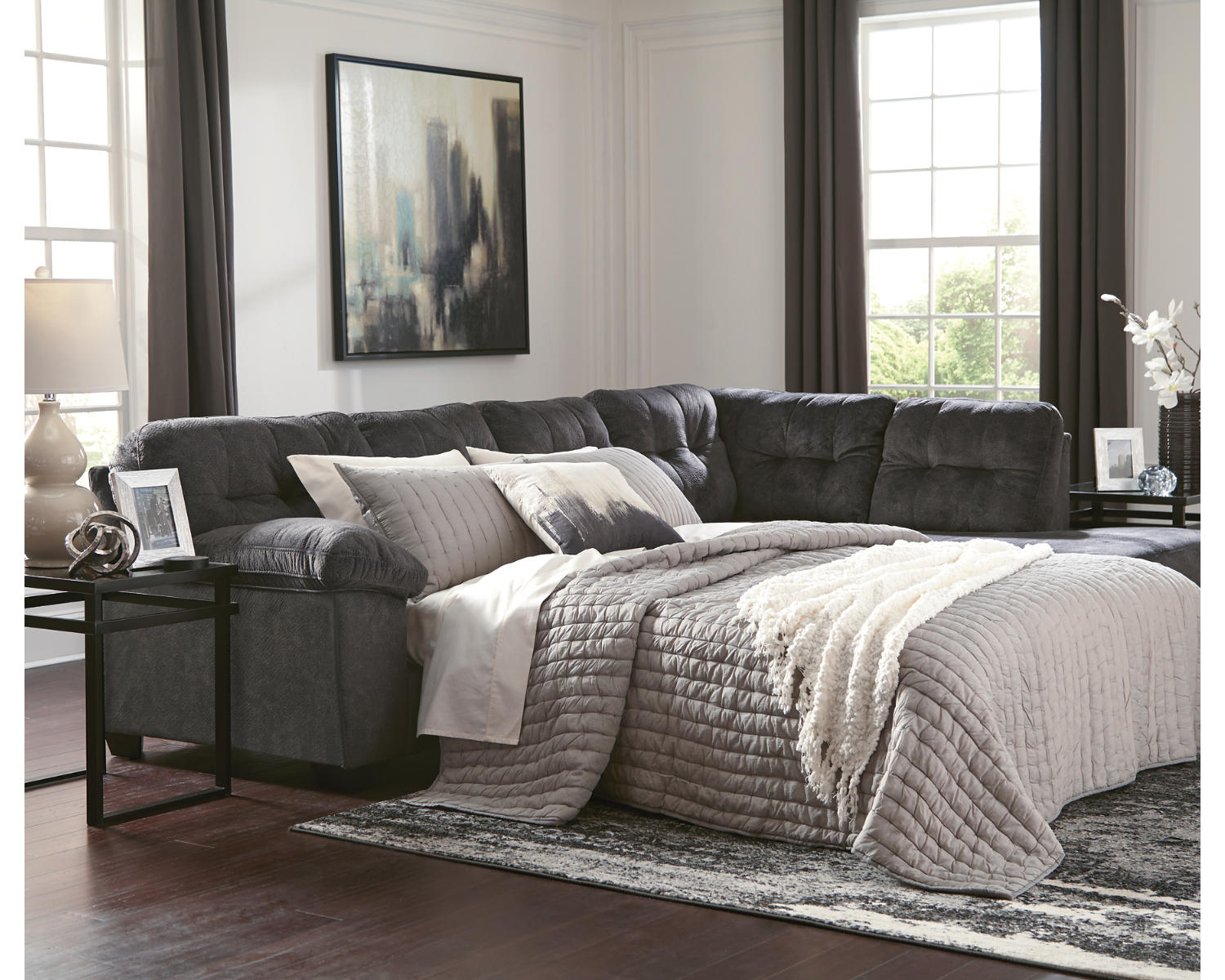 Accrington 2-Piece Sectional with Ottoman