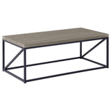 Juego de mesa auxiliar y de centro Birdie de 2 piezas, color gris Sonoma
