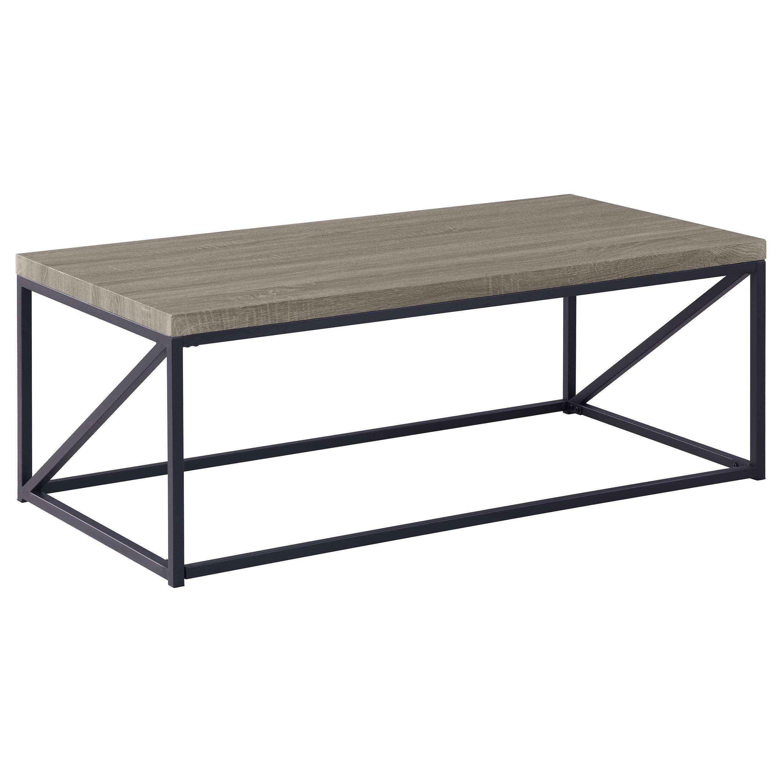 Birdie 2-piece Coffee and End Table Set Sonoma Grey