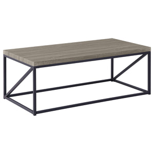 Juego de mesa auxiliar y de centro Birdie de 2 piezas, color gris Sonoma