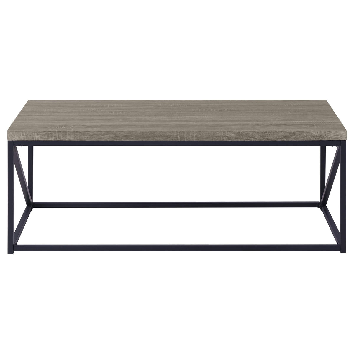 Juego de mesa auxiliar y de centro Birdie de 2 piezas, color gris Sonoma