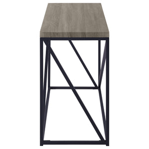Consola de entrada rectangular Birdie, color gris Sonoma
