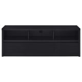 Rutland 59-inch 3-drawer TV Stand Media Console Black