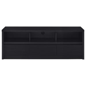 Rutland 59-inch 3-drawer TV Stand Media Console Black