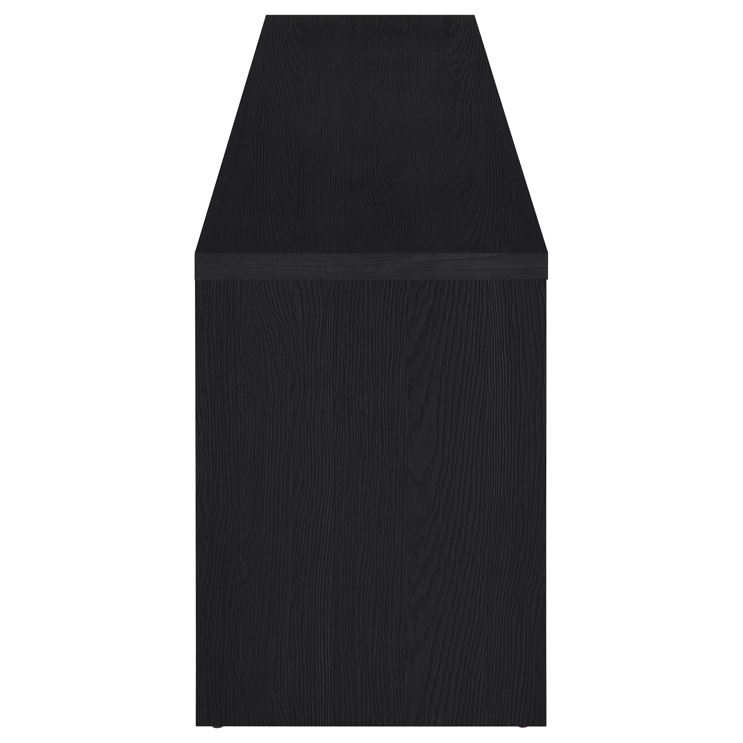 Rutland 78-inch 3-drawer TV Stand Media Console Black