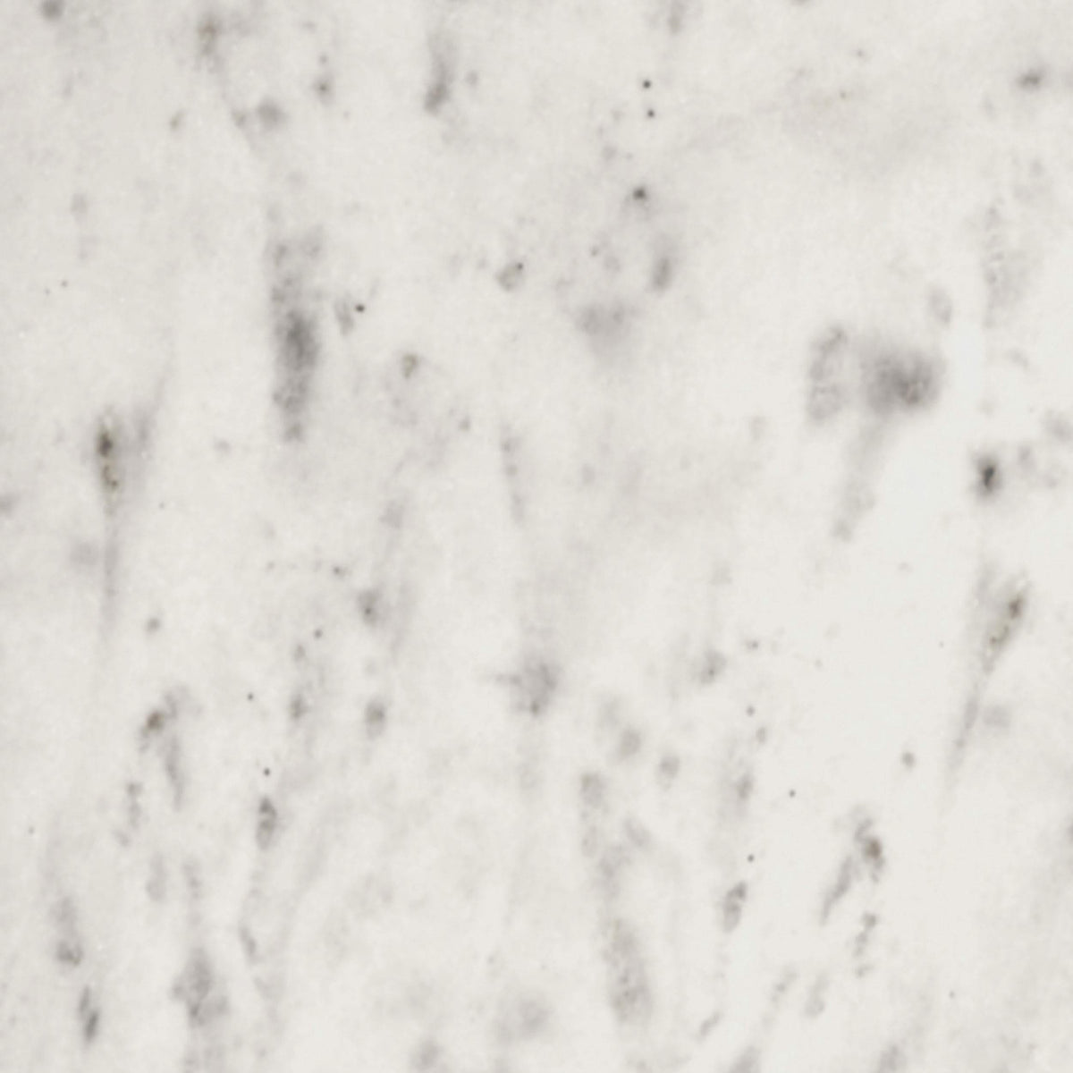 Mesa auxiliar redonda Haven con superficie de mármol blanco auténtico, color negro