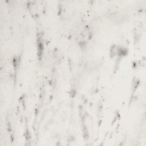 Mesa auxiliar redonda Haven con superficie de mármol blanco auténtico, color negro