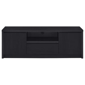 Winfield 60-inch 2-door TV Stand Media Console Black