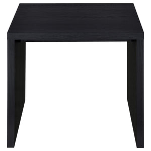 Juego de mesa de centro elevable de 2 piezas Knapp, color negro