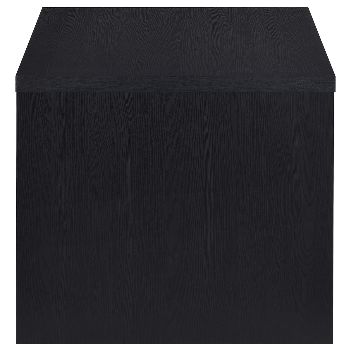 Juego de mesa de centro elevable de 2 piezas Knapp, color negro