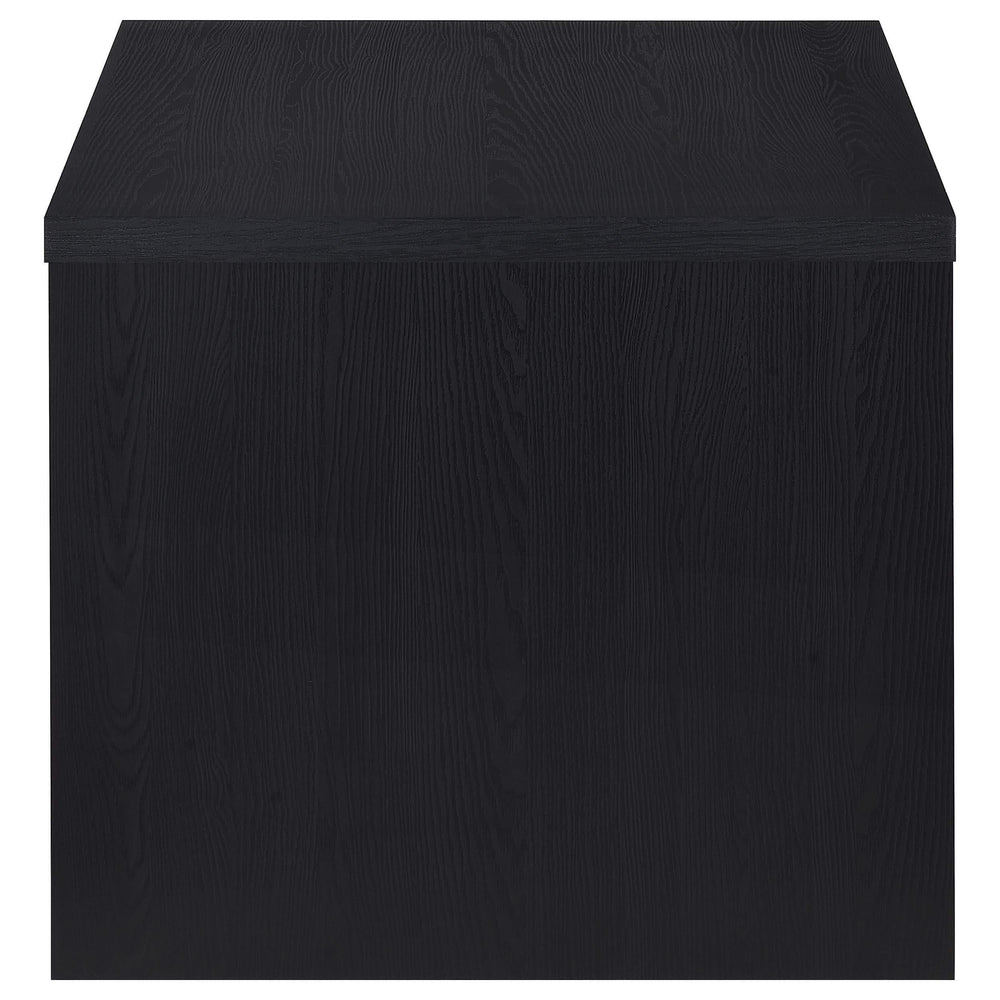 Juego de mesa de centro elevable de 3 piezas Knapp, color negro
