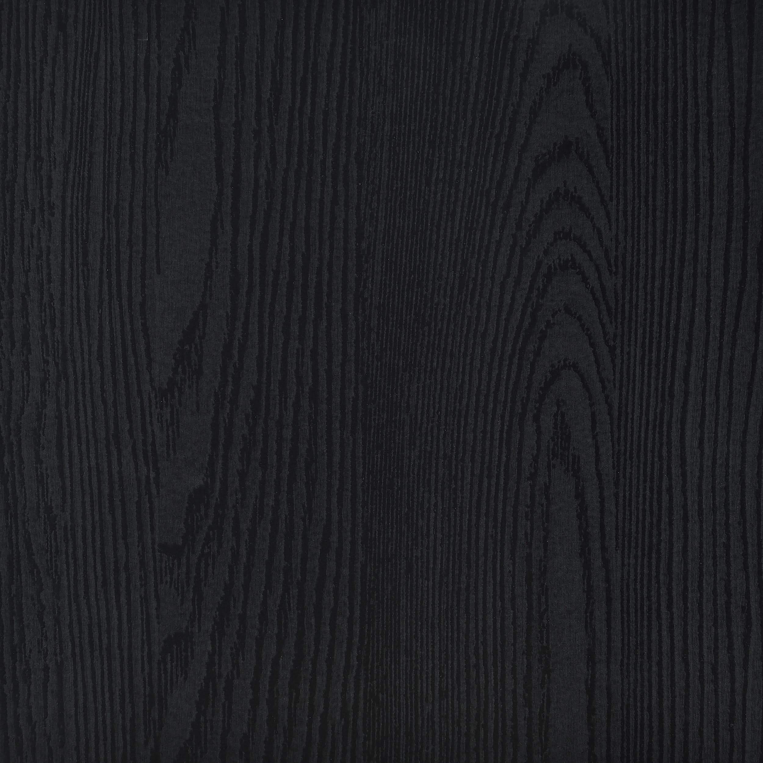 Mesa auxiliar laminada Max Square Engineered, color negro