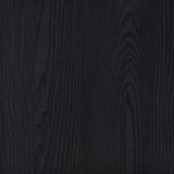 Mesa de centro rectangular laminada Max, color negro
