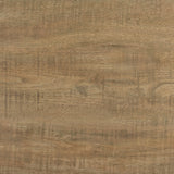 Mesa auxiliar de madera de ingeniería Dawn Square en color marrón mango