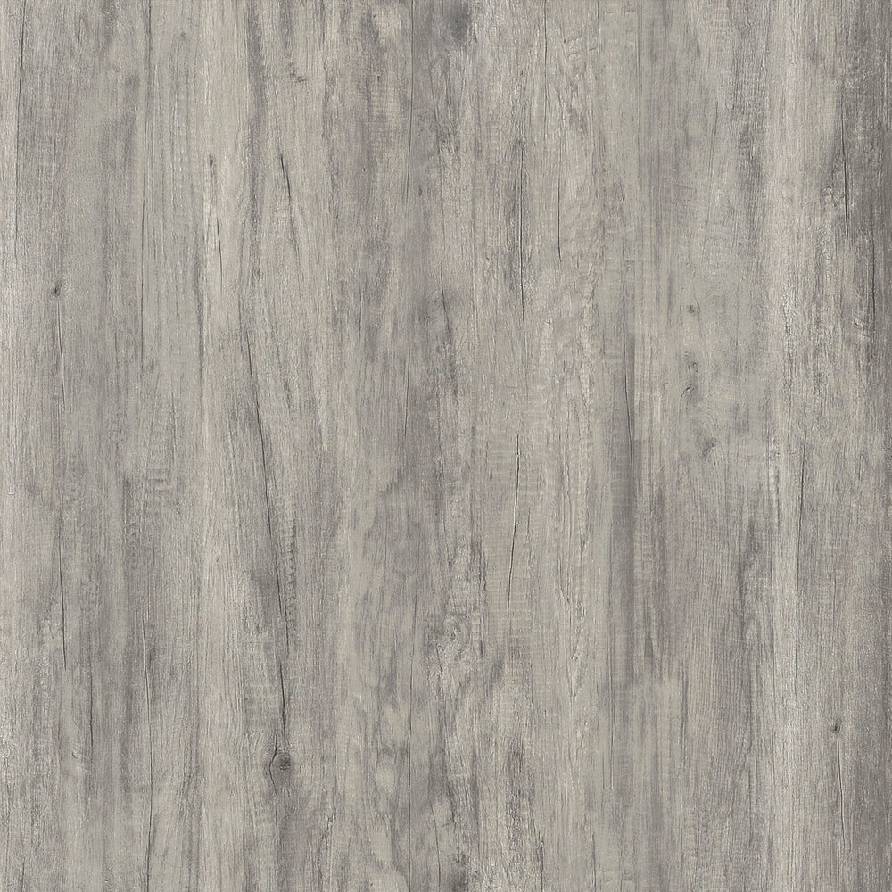 Mesa de centro Felix de madera de ingeniería con 2 cajones, color gris Driftwood
