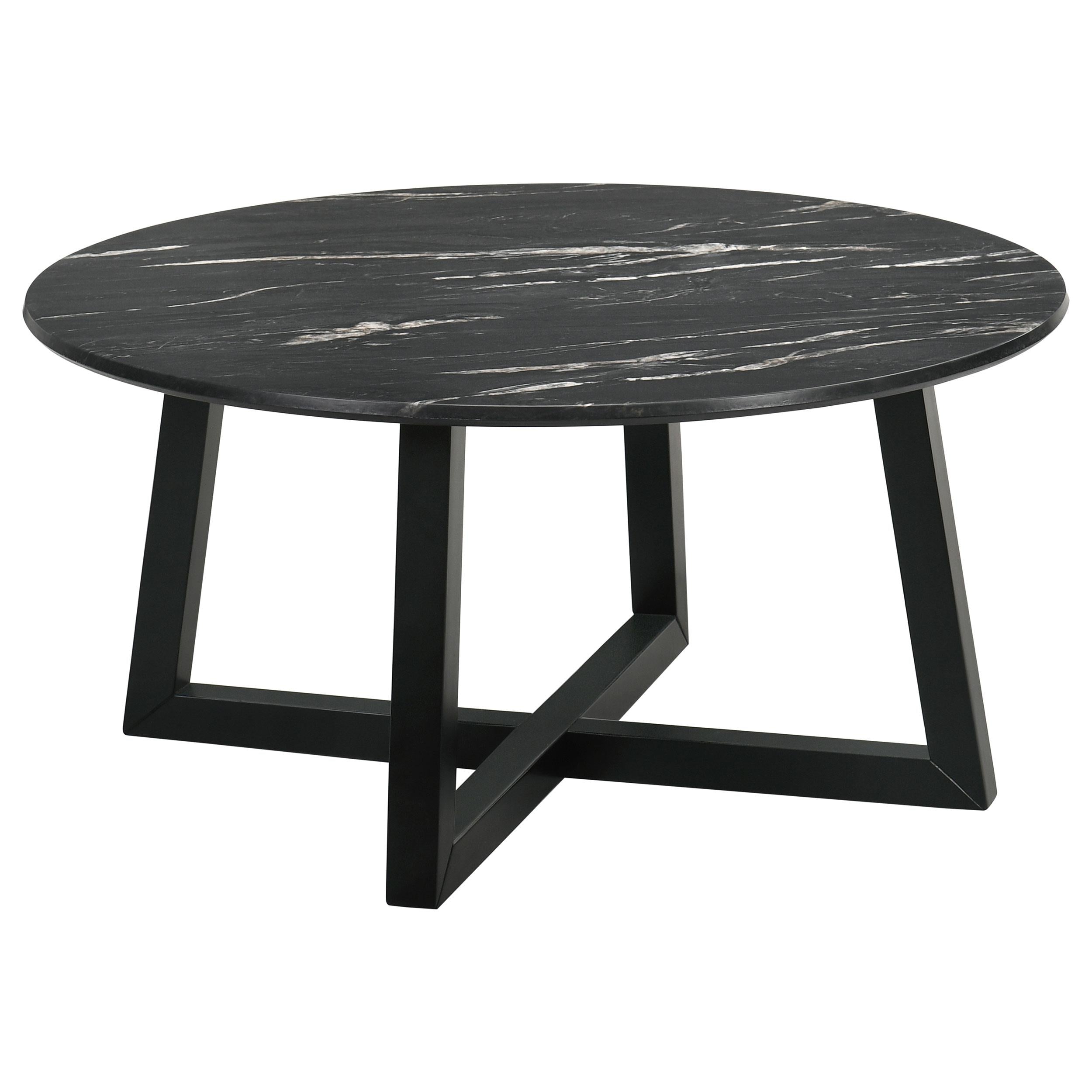 Skylark 3-piece SmartTop Coffee and End Table Set Black