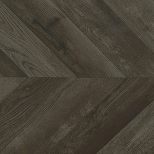 Beckley Engineered Wood End Table Rustic Grey Herringbone