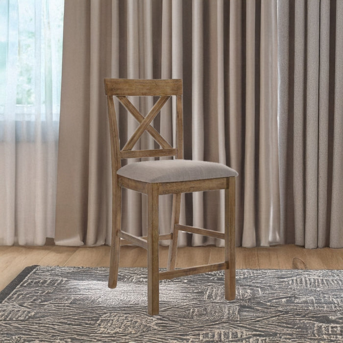 Martha II Counter Height Chair (Set-2)