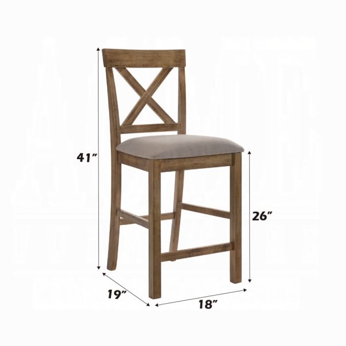 Silla de altura de mostrador Martha II (juego de 2)
