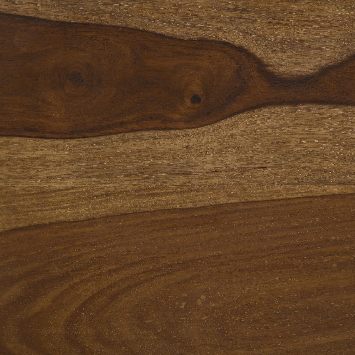 Mesa auxiliar rectangular de madera maciza Odilia Auburn