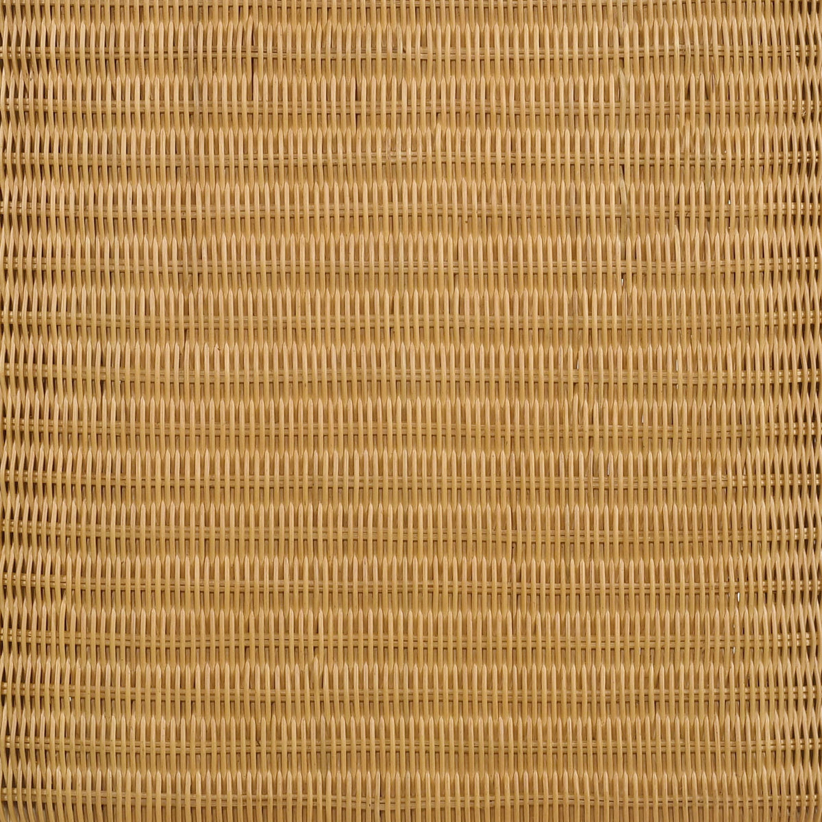 Mesa auxiliar cuadrada de ratán tejido Cahya, color natural