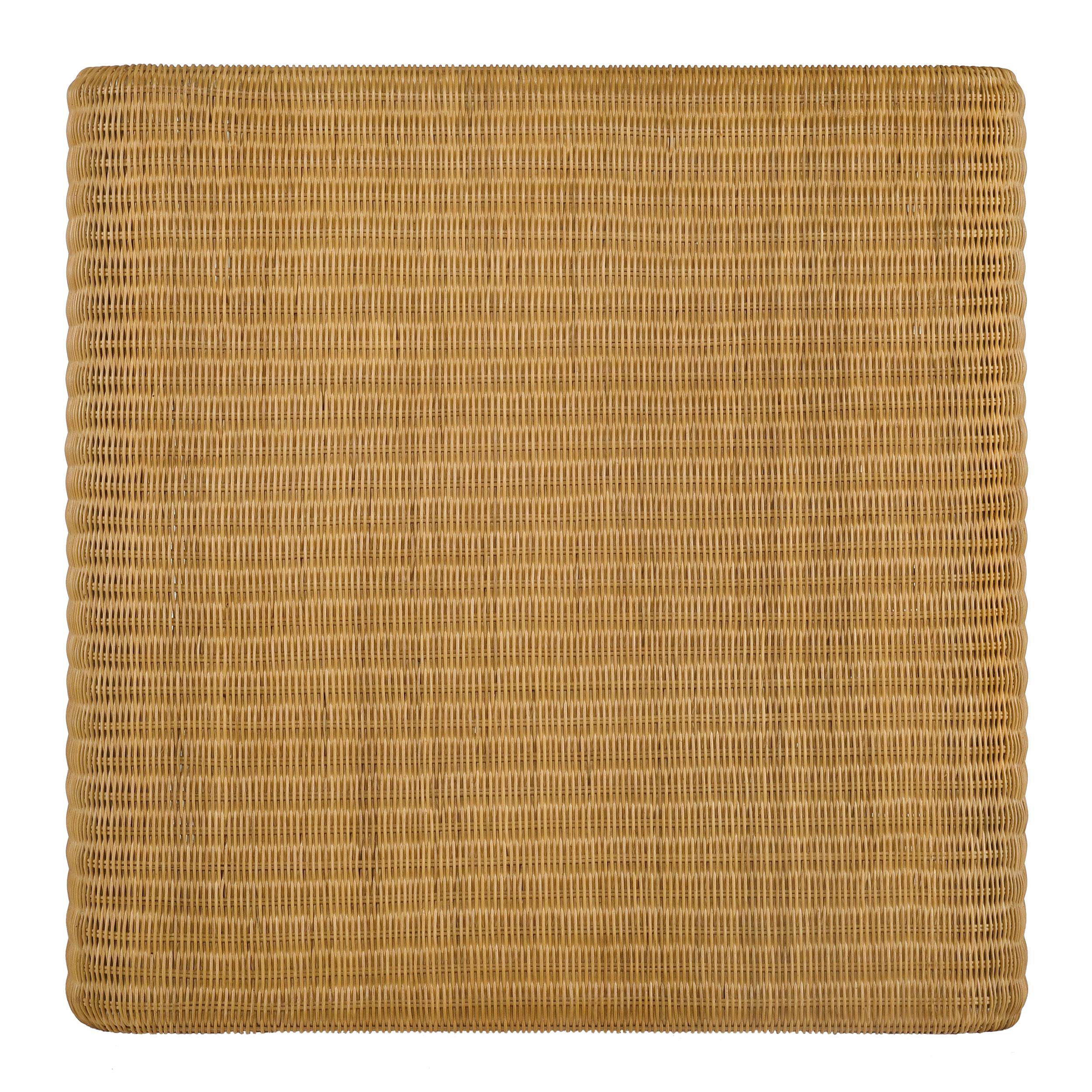Cahya Square Woven Rattan Coffee Table Natural