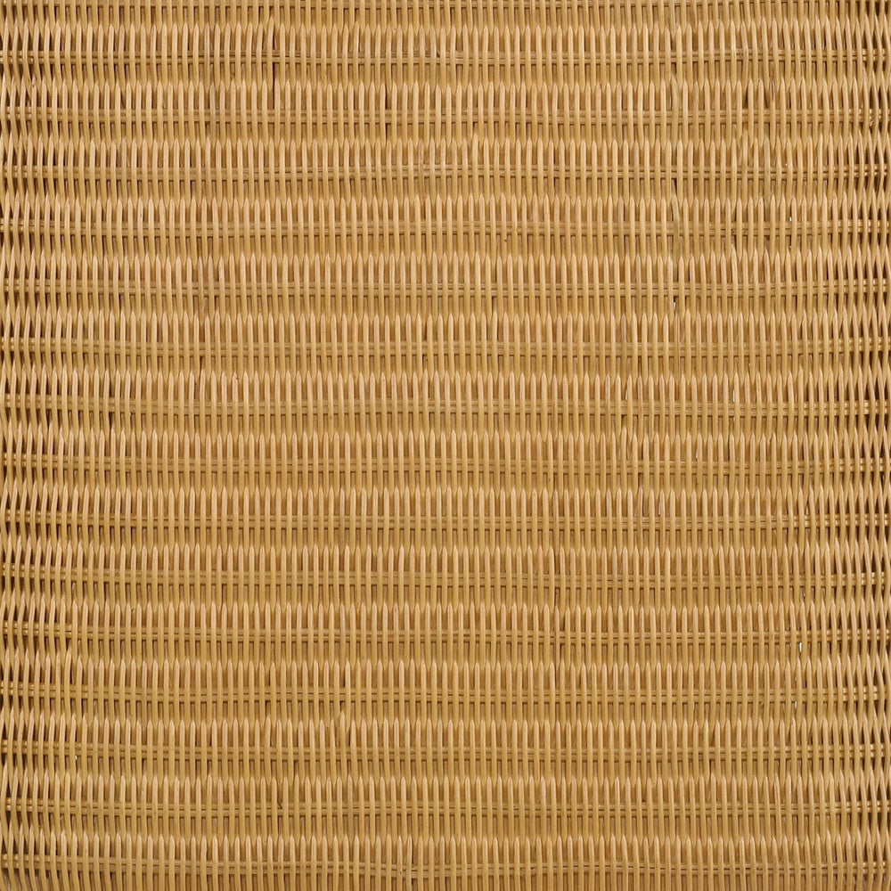 Mesa de centro cuadrada de ratán tejido Cahya, color natural