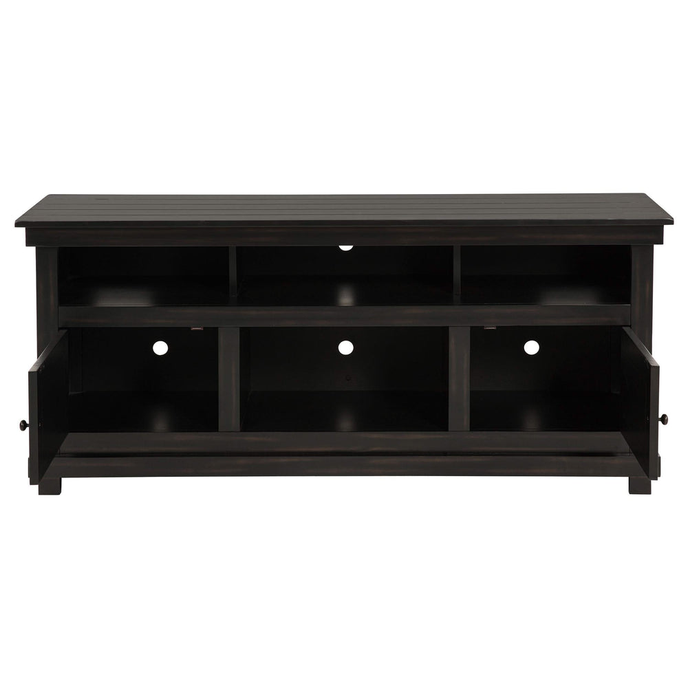 Consola multimedia Payne para TV de 60 pulgadas en color Java desgastado