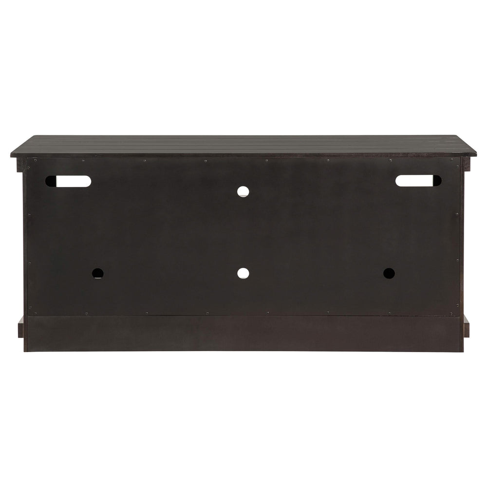 Consola multimedia Payne para TV de 60 pulgadas en color Java desgastado