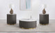 Jason 3-piece Round Marble Coffee and End Table Set White